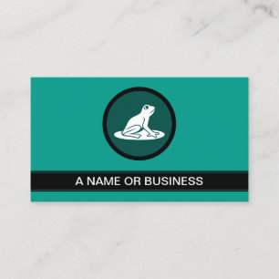 Froschblase Visitenkarte