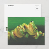 Froschbrüder-Postkarte Postkarte (Vorne/Hinten)
