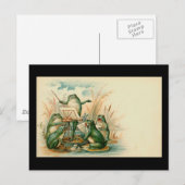 "Froschchor" Postkarte (Vorne/Hinten)