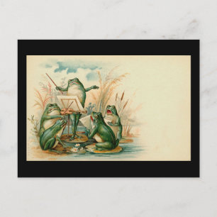 "Froschchor" Postkarte