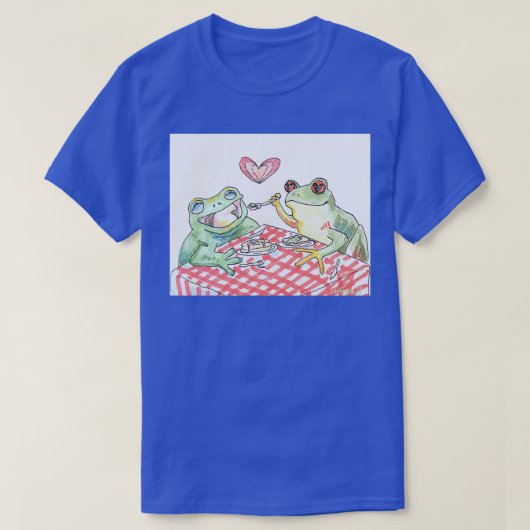 Froschdatum T-Shirt (Design vorne)