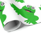 Froschdesign Geschenkpapier (Rolleneckpunkt)