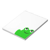 Froschdesign Notizblock (Rotiert)