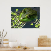 Froschdruck Poster (Küche)