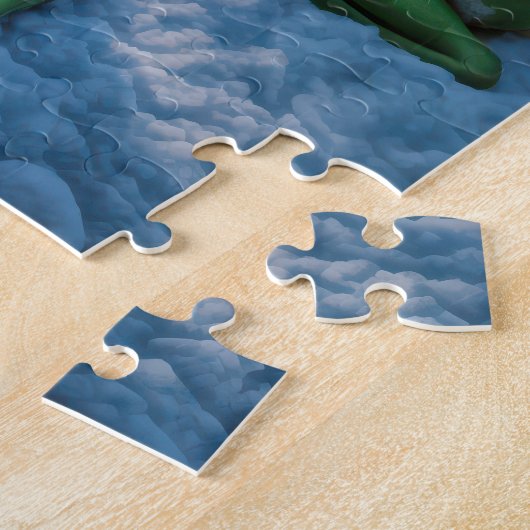 Frösche Ansammlung um ein Lagerfeuer Puzzle (Seite)