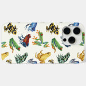 Frösche auf natürlichem Weiß Case-Mate iPhone Hülle (Rückseite (Horizontal))