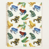 Frösche auf natürlichem Weiß Planer (Vorderseite)