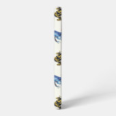 Frösche auf natürlichem Weiß Samsung Galaxy Hülle (Linke Seite)