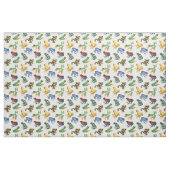 Frösche auf natürlichem Weiß Stoff (Fat Quarter (45,7 x 55,9 cm))