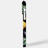 Frösche auf schwarz Case-Mate iPhone hülle (Rückseite / Links)