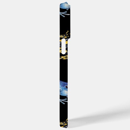 Frösche auf schwarz Case-Mate iPhone hülle (Rückseite / Rechts)