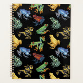 Frösche auf schwarz planer (Vorderseite)