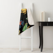 Frösche auf schwarz sherpadecke (Beispiel)