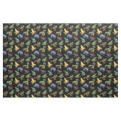 Frösche auf schwarz stoff (Fat Quarter (45,7 x 55,9 cm))