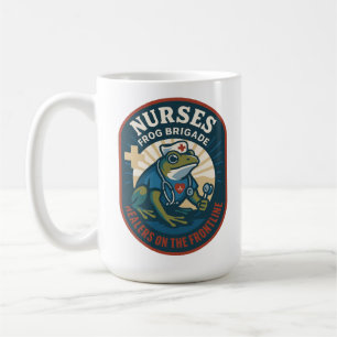 Frösche-Brigade der Krankenschwestern – Heiler an  Kaffeetasse