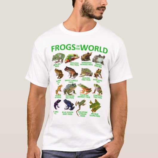 Frösche der Liebe Frösche Herpetologie Kinder T-Shirt (Vorderseite)