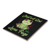 Frösche-Design für Lieben Fliese (Seite)