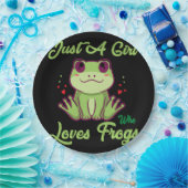 Frösche-Design für Lieben Pappteller (Party)