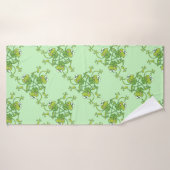 Frösche, die im Musterdesign schwingen und Spaß ha Badehandtuch (Badehandtuch)