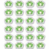 Frösche Emotionale Ausdrücke Mood Tracking Planner Aufkleber (Vorderseite)