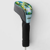 Frösche-Fahrer Golf Headcover (angewinkelt)