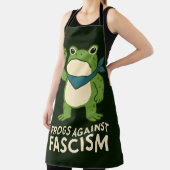 Frösche gegen den Faschismus Portland Frosch Prote Schürze (InSitu)