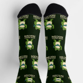 Frösche gegen den Faschismus Portland Frosch Prote Socken (Oben)