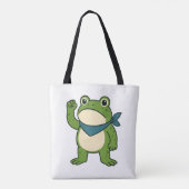 Frösche gegen den Faschismus Portland Frosch Prote Tasche (Rückseite)