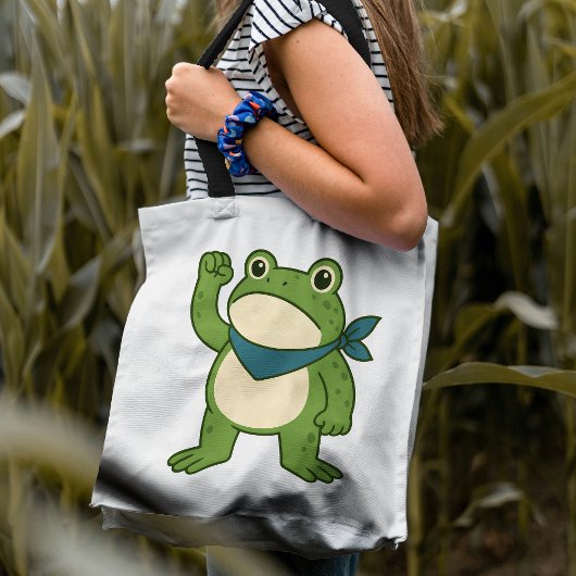 Frösche gegen den Faschismus Portland Frosch Prote Tasche