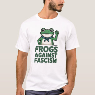 Frösche gegen Faschismus - Portland Frosch Protest T-Shirt