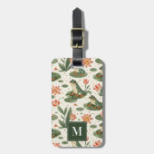 Frösche Gepäckmarke Gepäckanhänger (Vorderseite vertikal)