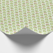 Frösche Geschenkpapier (Ecke)