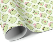 Frösche Geschenkpapier (Rolleneckpunkt)