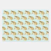 Frösche Geschenkpapier Set (Vorderseite 3)