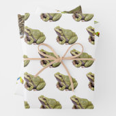 Frösche Geschenkpapier Set (Beispiel)