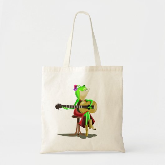 Frösche Gitarrenspieltasche - Malerei Tragetasche (Vorne)