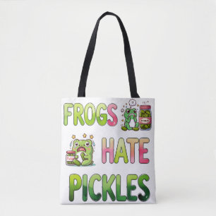 Frösche hassen Gurken Tasche