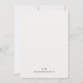 Frösche Hochzeit am See Hochzeitstanz Einladung (Rückseite)