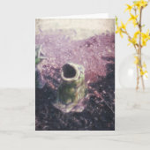 Frösche im Garten Karte (Gelbe Blume)