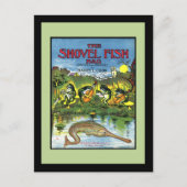 Frösche in Band Postkarte (Vorderseite)