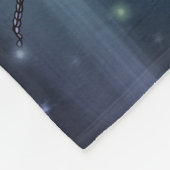 Frösche in einem Lilienauflageteich Fleecedecke (Ecke)