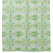 Frösche in jeder Ecke dieses schlanken Musters Duschvorhang (Vorderseite)