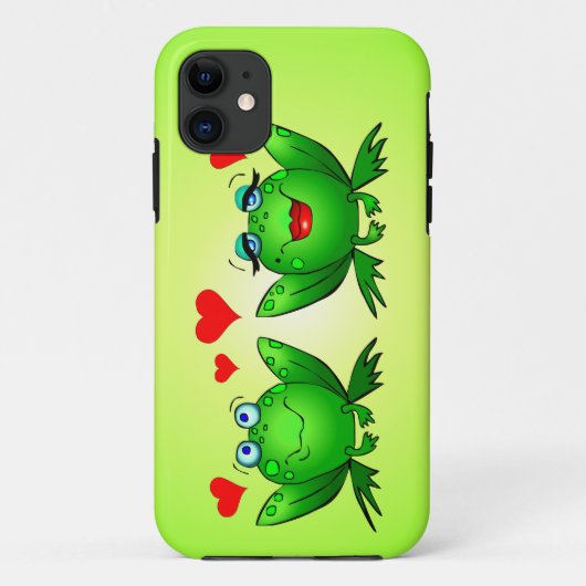 Frösche in Liebe iPhone-Hülle Case-Mate iPhone Hülle (Rückseite)