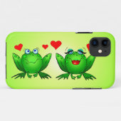 Frösche in Liebe iPhone-Hülle Case-Mate iPhone Hülle (Rückseite (Horizontal))