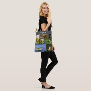 Frösche Individuelle Name Tasche