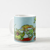 Frösche Kaffeetasse (Vorderseite Links)