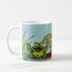 Frösche Kaffeetasse