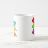 Frösche Kaffeetasse (Mittel)