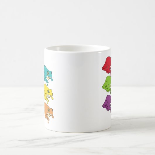 Frösche Kaffeetasse (Mittel)