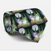 Frösche Krawatte (Gerollt)